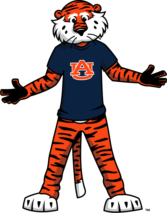 Auburn Tigers 2021-Pres Mascot Logo diy iron on heat transfer